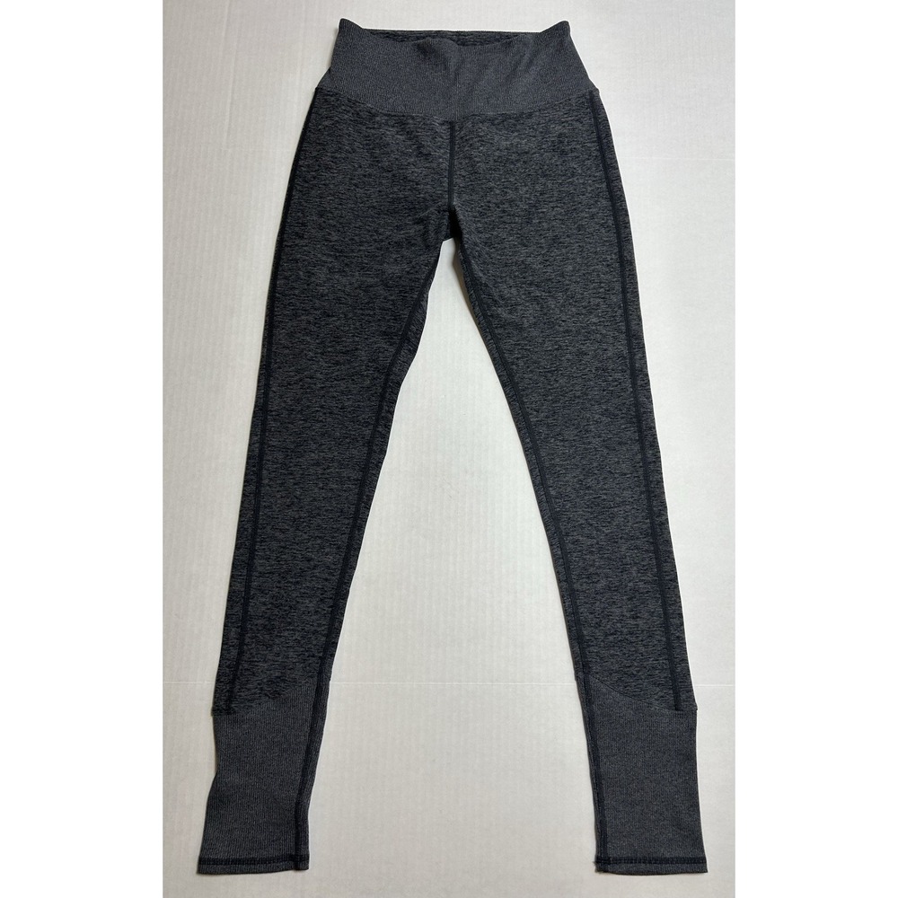 ALO Yoga Alosoft High Waist Lounge Leggings Stretch Charcoal Heather Size Medium
